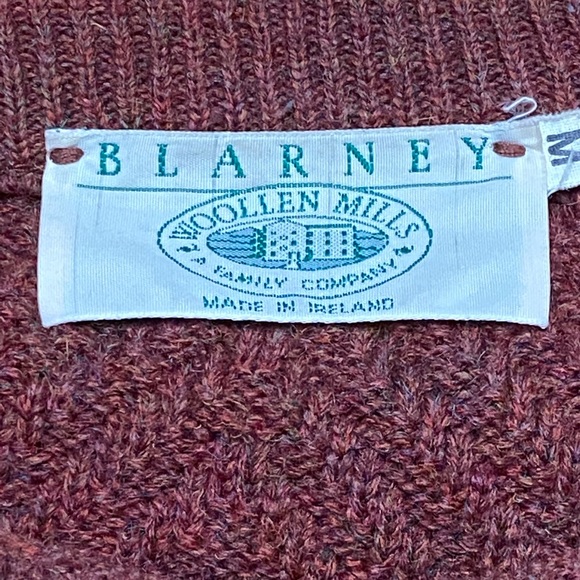 Blarney Woollen Mills Made In Ireland Sweater Sz Men’s M - Picture 6 of 7
